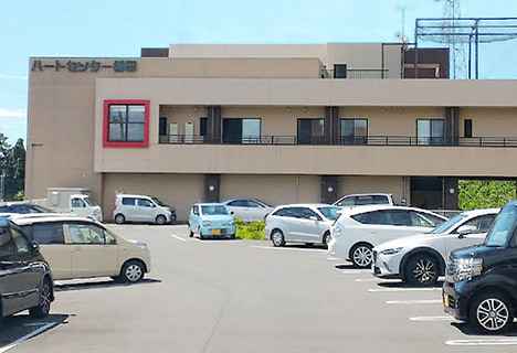 ハートクリニック 磐田の駐車場