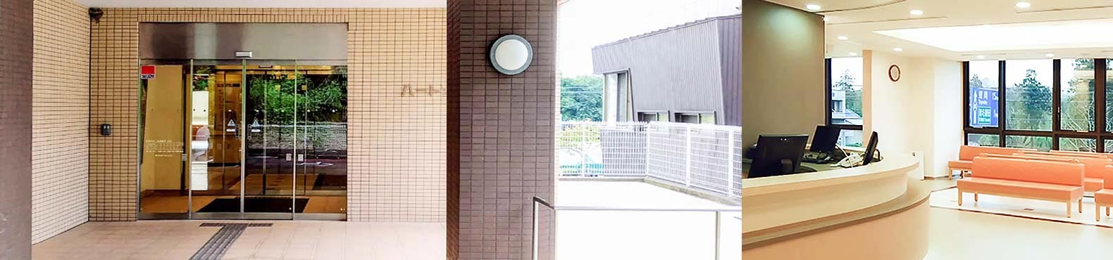 ハートクリニック磐田の玄関